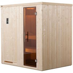 weka Elementsauna HALMSTAD Sparset natur 5