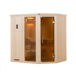 weka Elementsauna VARBERG Sparset natur 5