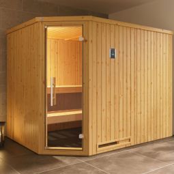 weka Elementsauna VARBERG Sparset natur 8