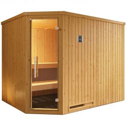 weka Elementsauna VARBERG Sparset natur 9