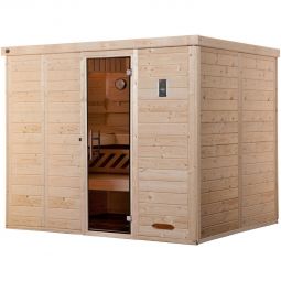 weka Premium Massivholz Elementsauna KEMI 5