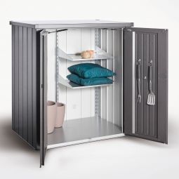 Biohort Terrassenschrank Romeo dunkelgrau-metallic 4