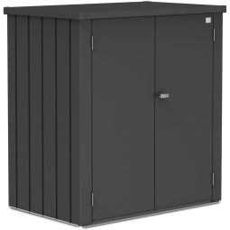 Biohort Terrassenschrank Romeo dunkelgrau-metallic 3