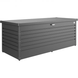 Biohort FreizeitBox dunkelgrau-metallic Gartentruhe 5