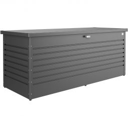 Biohort FreizeitBox dunkelgrau-metallic Gartentruhe 6