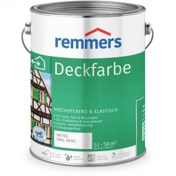 Remmers Deckfarbe weiß 4