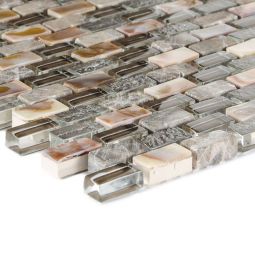 Wellker Kombimosaik Glas Naturstein Oruro 3