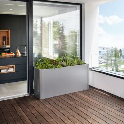 Biohort Pflanzbeet Belvedere quarzgrau-metallic 8