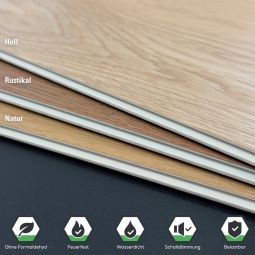 Wellker Vinyl Landhausdiele Eiche Natur 6