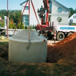 Aquaroc Abwassersammelbehälter (ASM) Abwassersammelgrube Beton 4