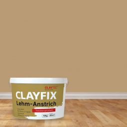 ClayTec Lehm-Anstrich CLAYFIX Gold-Ocker 3