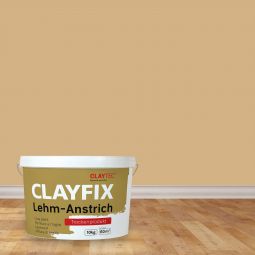 ClayTec Lehm-Anstrich CLAYFIX Gold-Ocker 4