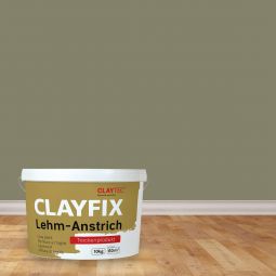 ClayTec Lehm-Anstrich CLAYFIX Jade-Grün 3