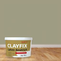 ClayTec Lehm-Anstrich CLAYFIX Jade-Grün 4