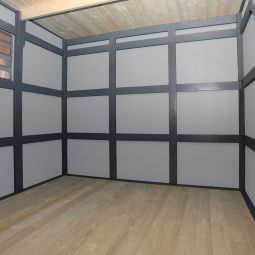 Skan Holz Fußboden 253x253cm für 3