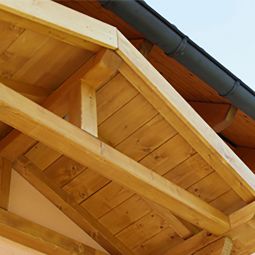 Skan Holz Vordach Stettin Dach 3
