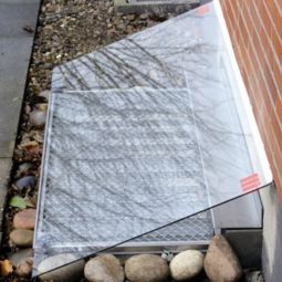 ACO Lichtschachtabdeckung Sicherheitsglas Lichtschachtbreite 1250 3