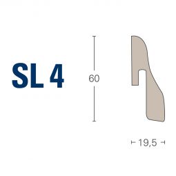 Parador Dekor-Sockelleiste Eiche D041 SL 5