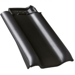 BRAAS Ortgangziegel Rubin 13V(H) Tiefschwarz 3