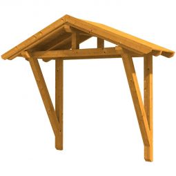 Skan Holz Vordach Stralsund Dach 3