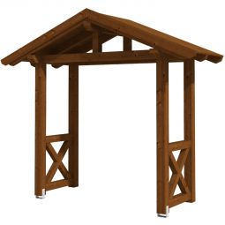 Skan Holz Vordach Stralsund Dach 3