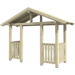 Skan Holz Vordach Stralsund Dach 3