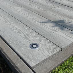 Lithonplus Terrassendiele Holz-Look grau 3