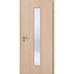 Kilsgaard Zimmertür mit Lichtausschnitt/Glas schmal 6