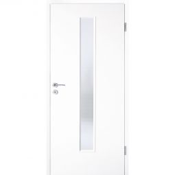 Kilsgaard Zimmertür mit Lichtausschnitt/Glas schmal 6