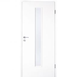 Kilsgaard Zimmertür mit Lichtausschnitt/Glas schmal 4