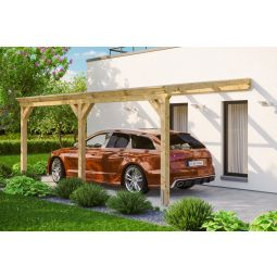 SKAN HOLZ Carport Vogtland Anlehncarport, 3