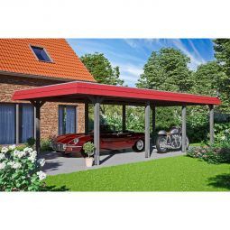 Skan Holz Einzelcarport Wendland Schiefergrau 5