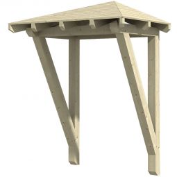 Skan Holz Vordach Wesel Dach 3