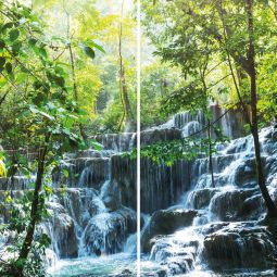 Winwall Duschrückwand Aluverbund Wasserfall Mexiko 4