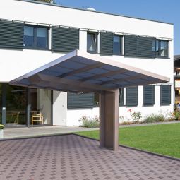 XIMAX Aluminium Carport NEO Edelstahl 3