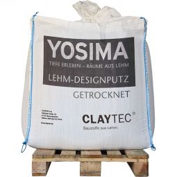 ClayTec YOSIMA EDITION Lehm-Designputz Seiden-Weiß 5