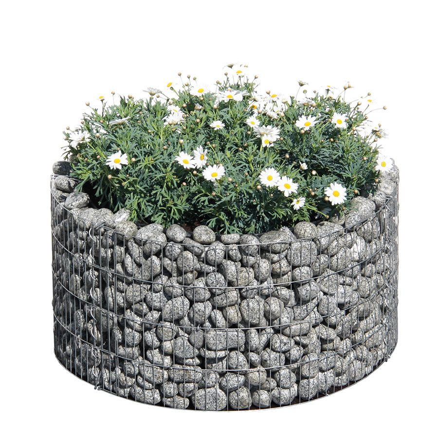 bellissa Gabionen Hochbeet basic rund BENZ24