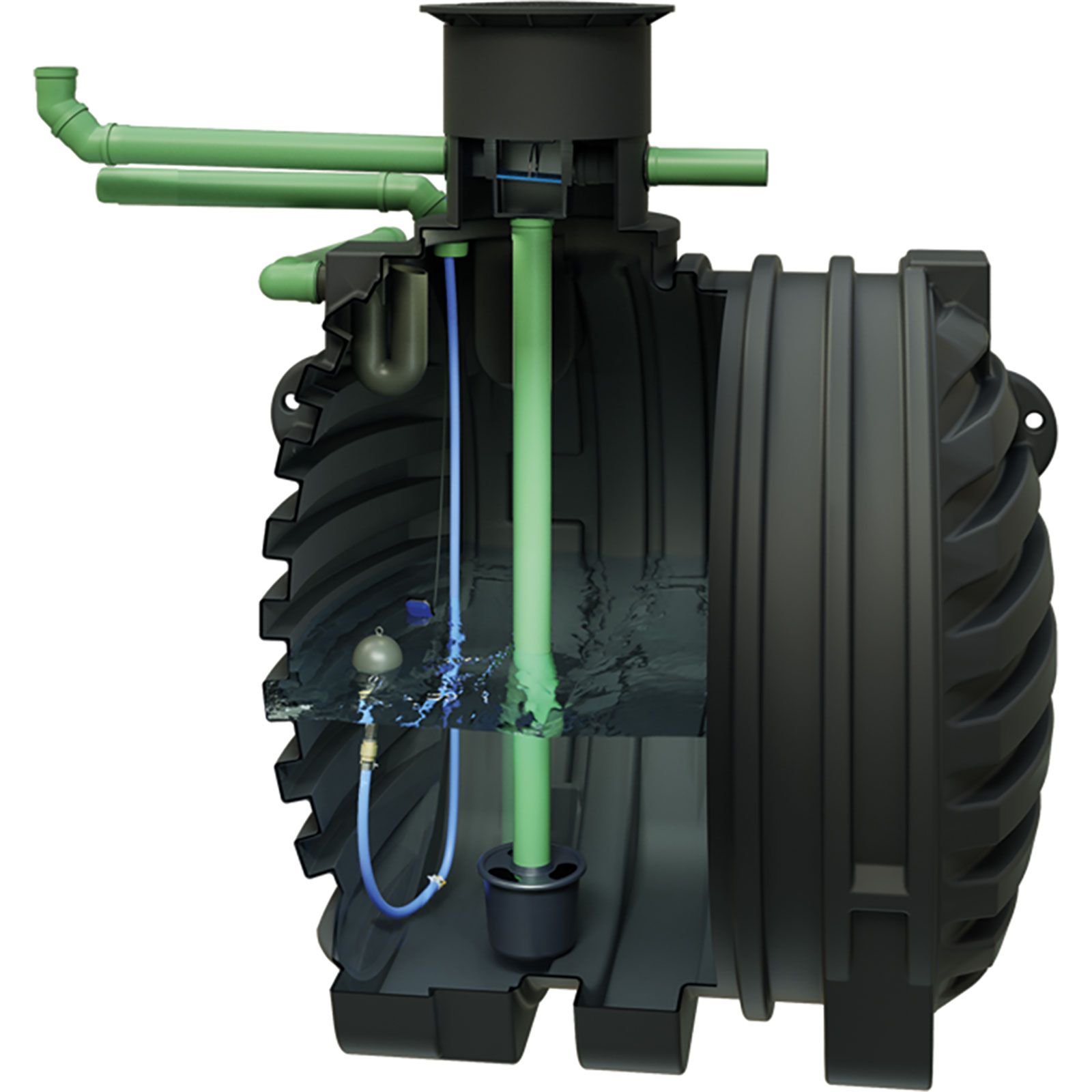 ACO Rain4me Komplettset Haus und Garten Professional Zisterne für