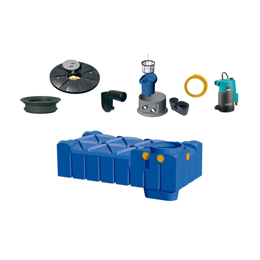 Rewatec FLINE Eco Gartenanlage BENZ24