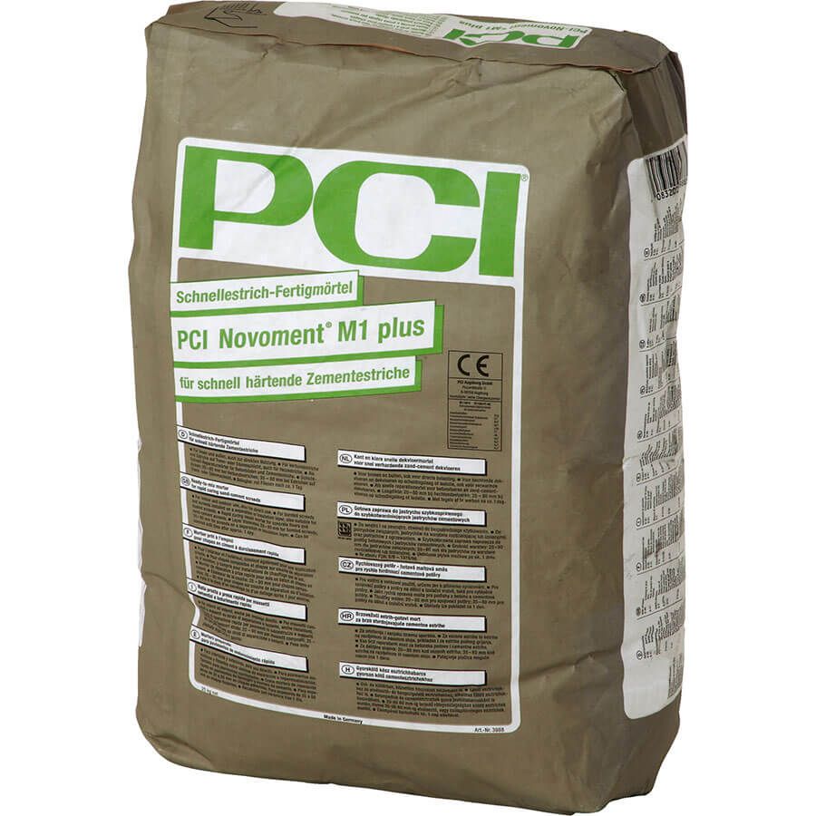 PCI Novoment M1 plus SchnellestrichFertigmörtel Grau