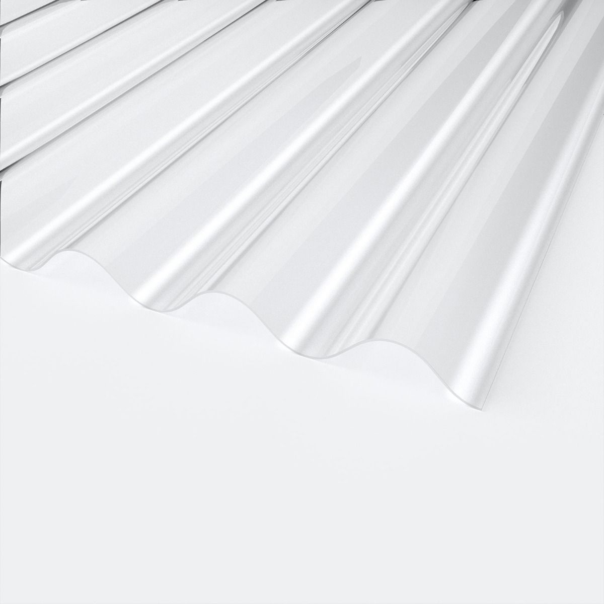 Plexiglas Resist Wellplatte 177/51 Acrylglas glatt transparent