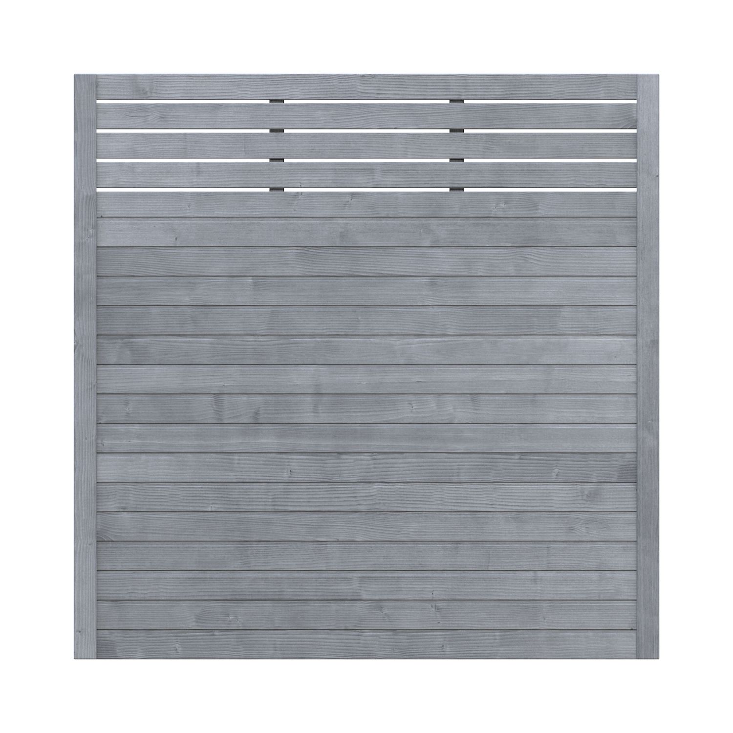 Sichtschutzzaun Holz NEO Grau Gitter BENZ24