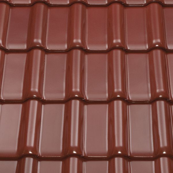 BRAAS Rubin 13V Seidenmatt herbstrot glasiert