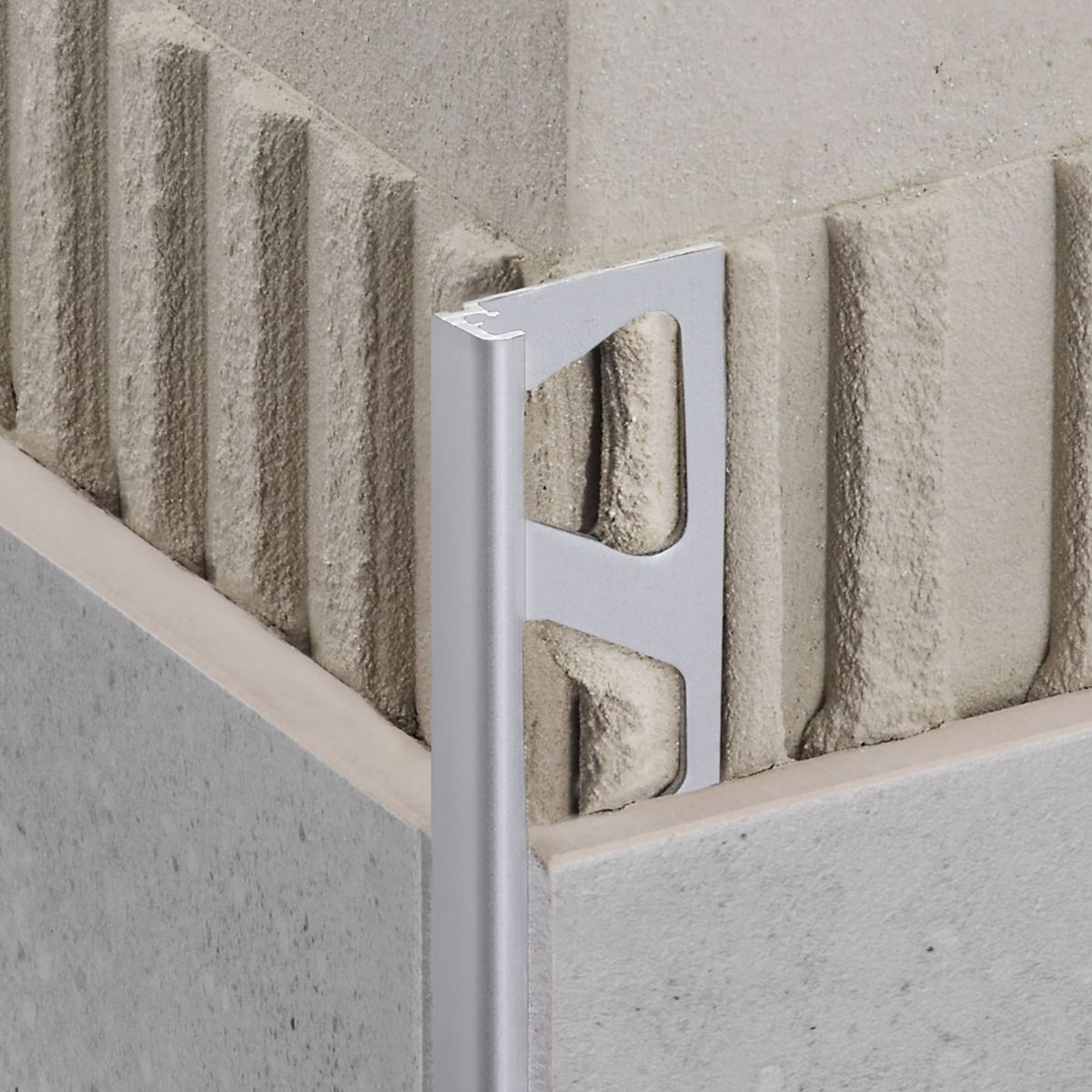 SchlüterJOLLYAE Abschlussprofil Alu natur matt eloxiert