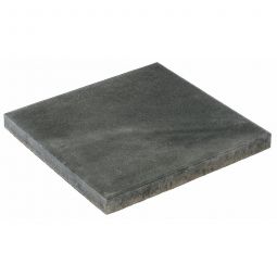 DIEPHAUS Terrassenplatte RUSTICA Grau-Schwarz Größe: 40x40cm, Plattenstärke: 4cm