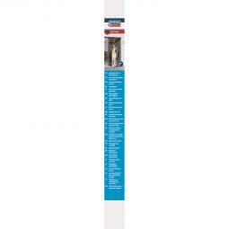 Windhager Insektenschutz Türvorhang 100x220 cm Anthrazit Flexibler Lamellenvorhang mit Klettmontage und Beschwerung