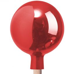 Windhager Rosenkugel mundgeblasen verspiegelt rot jede Kugel ein Einzelstück - mundgeblasen