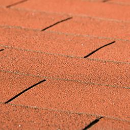 weka Dachschindeln rechteckig rot 3 m² für Gartenhaus optimaler Schutz vor Witterungseinflüssen
