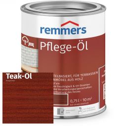 Remmers Pflege-Öl teak  Pflegendes Öl für Holz im Außenbereich - dekorativ & lösemittelbasiert