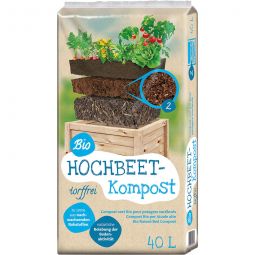 Floragard Universal Bio Hochbeet Kompost 40 Liter